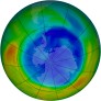 Antarctic Ozone 2007-08-16